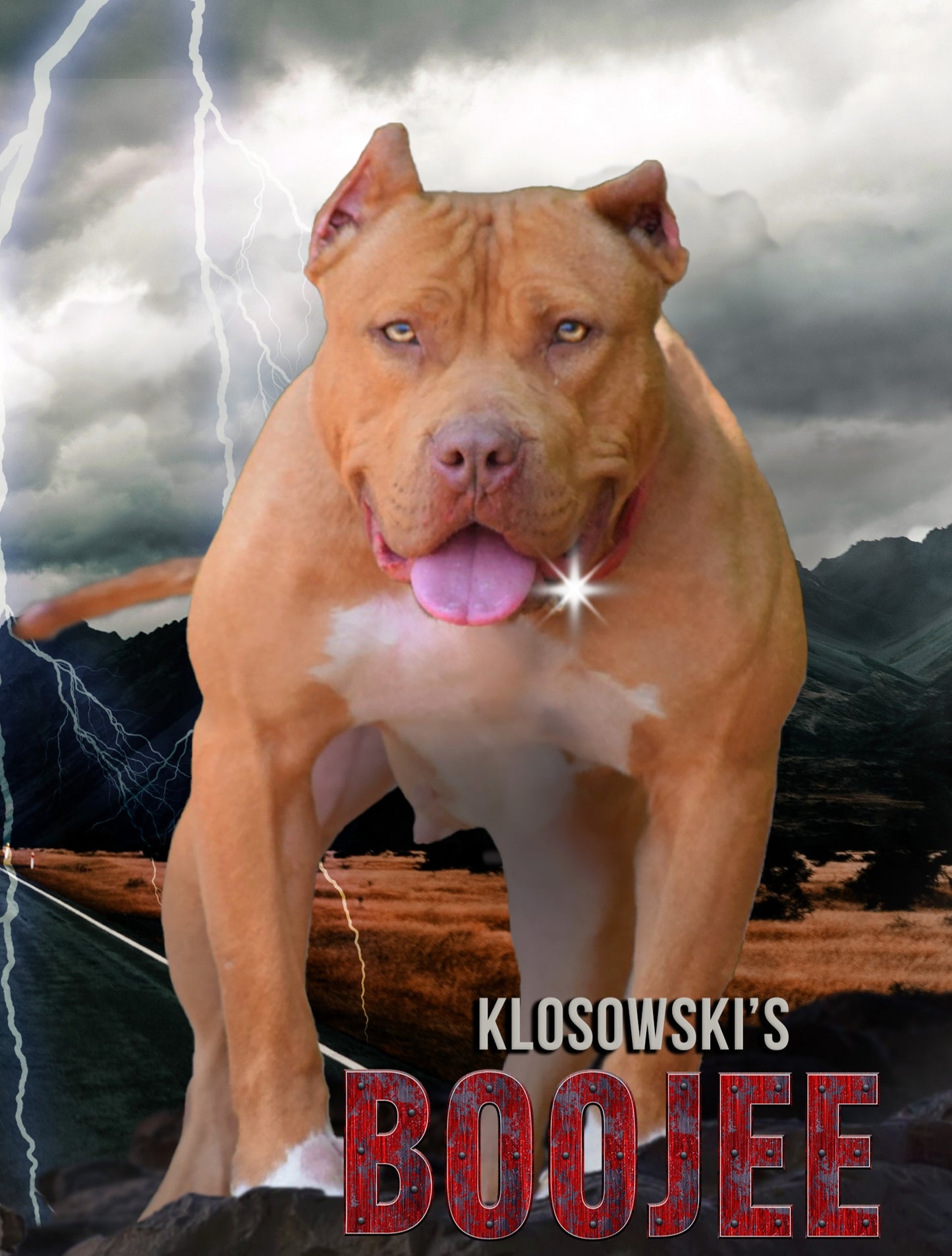 SOLD * PR Cerberus aka Brandy The Pitbull TM ⚔ PR BooJee Female " La PEARLA " * NOW READY