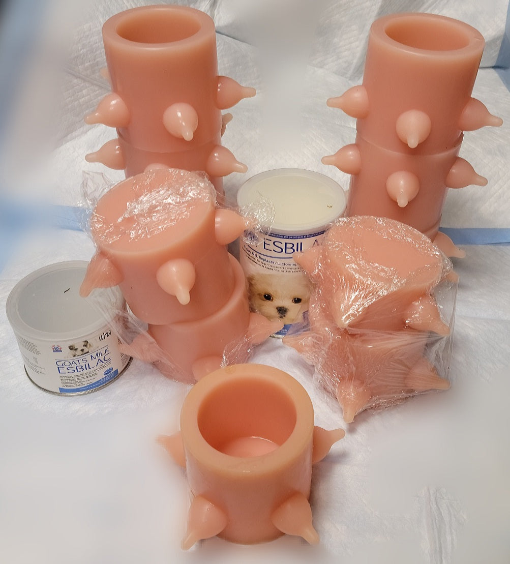 Silicone Puppy nursing feeding system 🤍 Free Shipping 🤍 Life saver 🤍( Not Shirts )