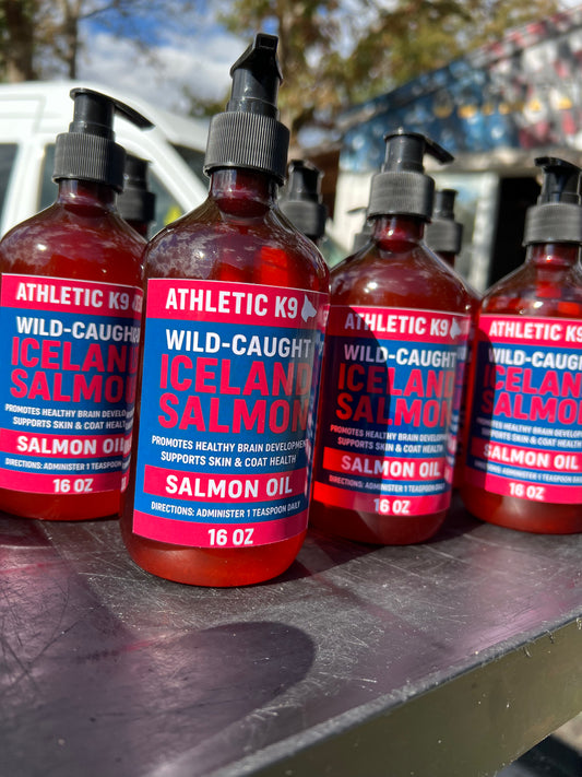 Wild Caught Iceland COLD PRESSED Salmon oil