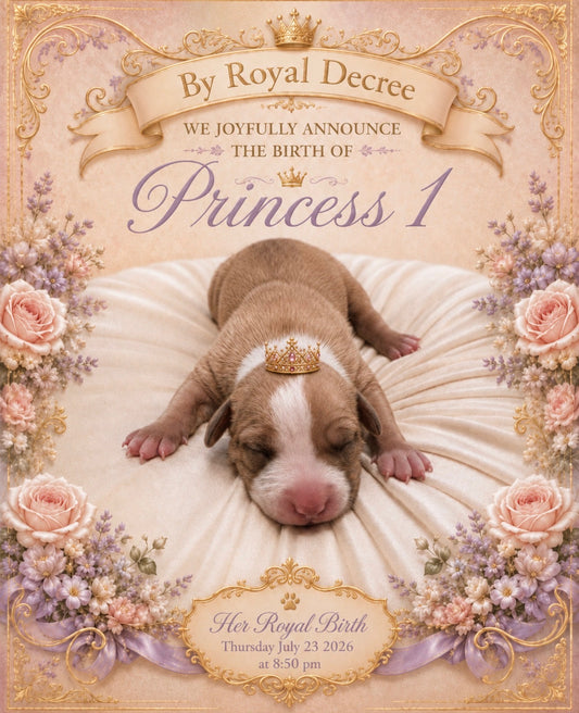 Ferd The Bull PR âš” PR Isabella aka Izzy * 1st pick Female * DOB: 7/24/26 * AVAILABLE