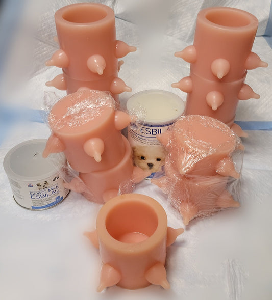 Silicone Puppy nursing feeding system 🤍 Free Shipping 🤍 Life saver 🤍( Not Shirts )